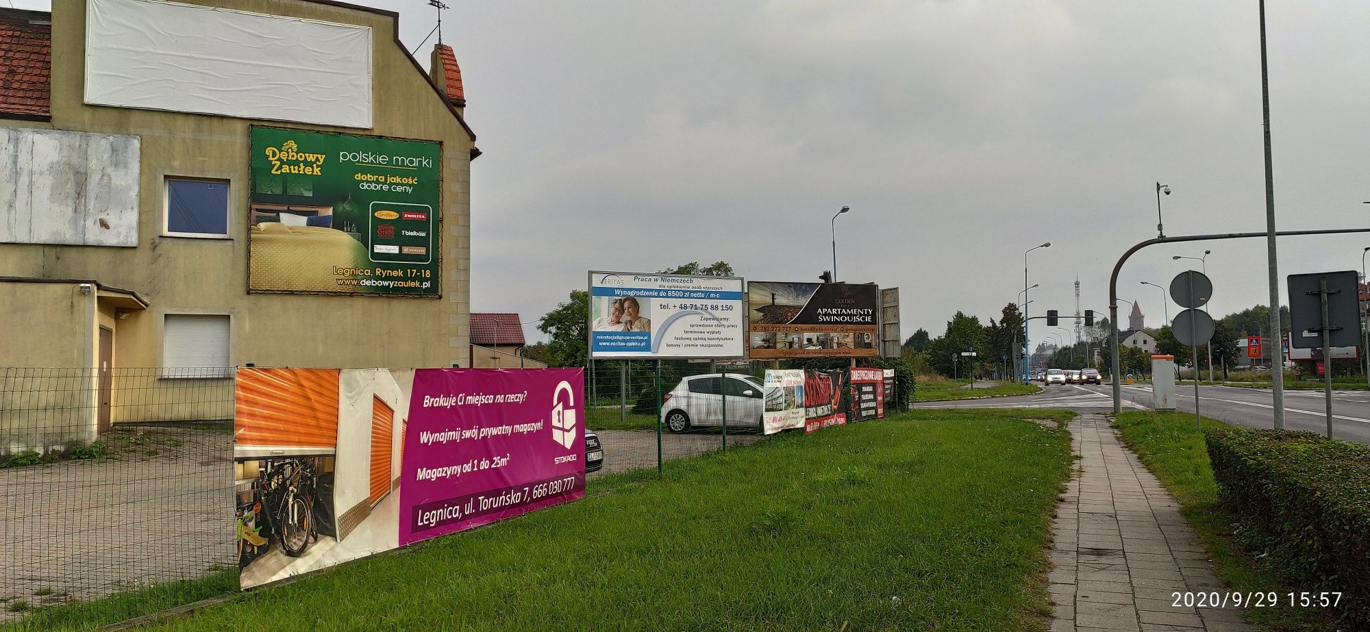 Miejsce na reklamę Legnica - BILBORD - tablica reklamowa - BANER