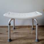 Taboret prysznicowy prostokątny