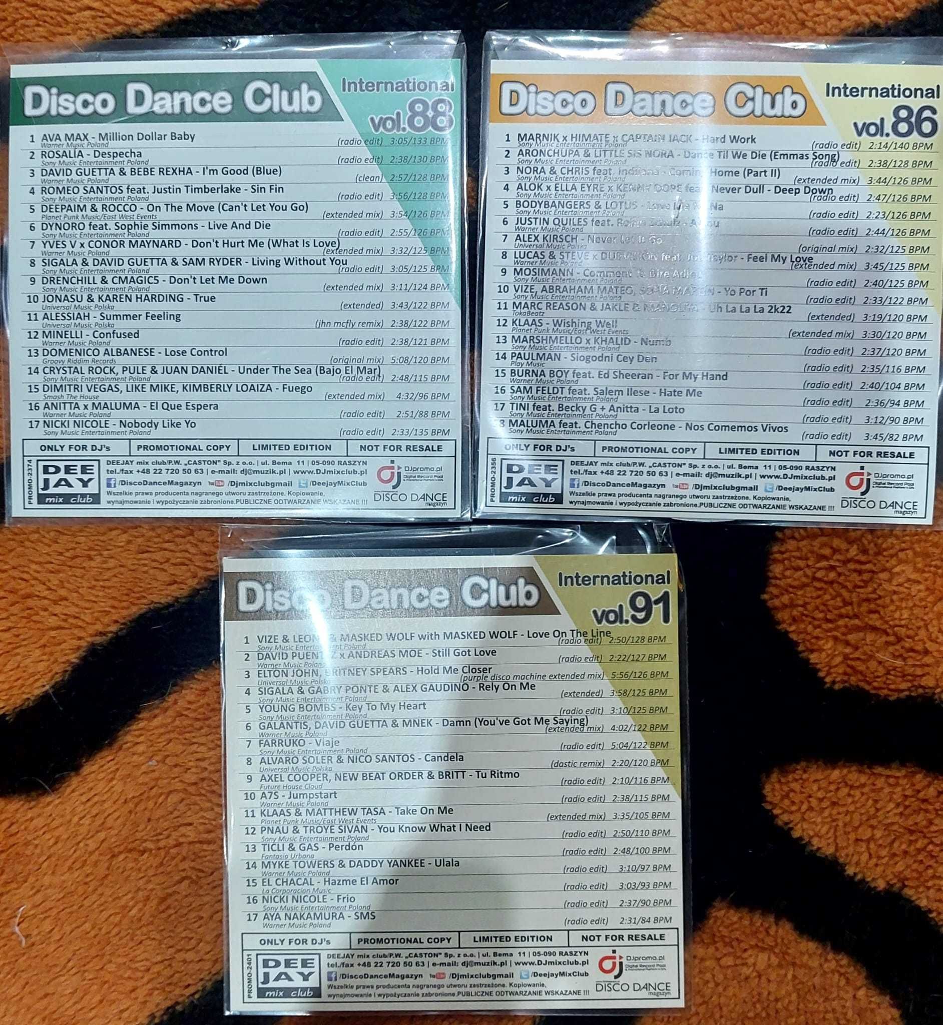 DJMC Dee Jay mix club oryginał CD legal muza składank disco dance club