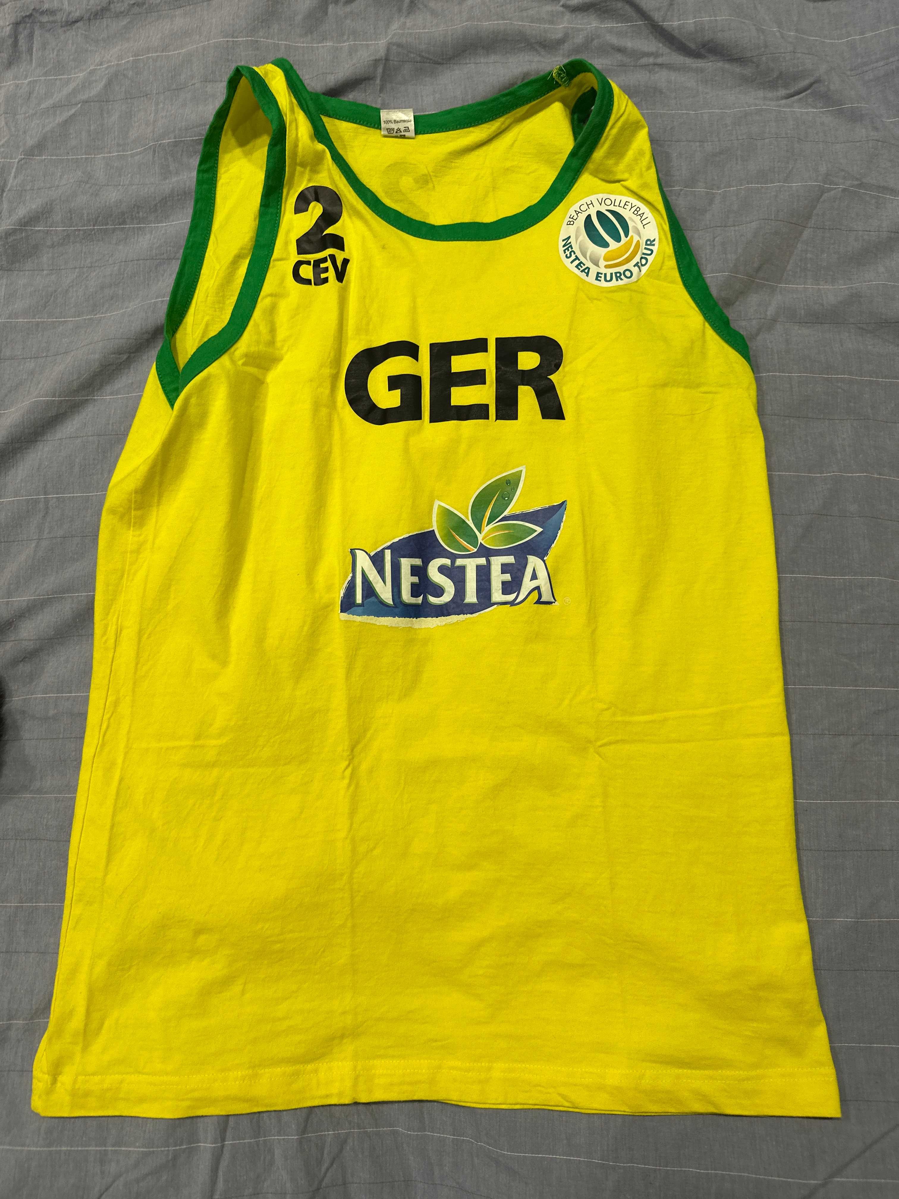 футболка чай бренд Nestea