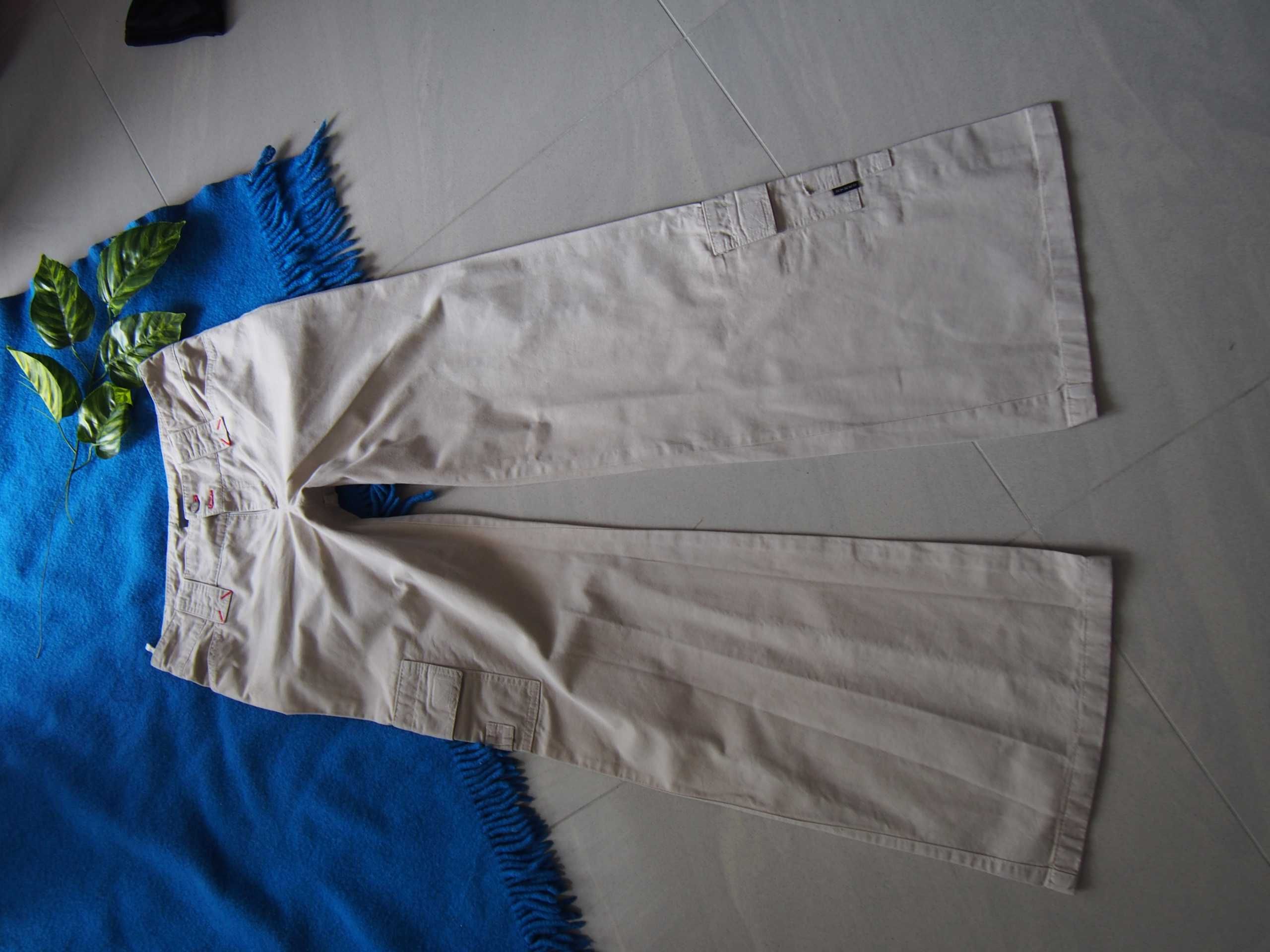 Spodnie dzwony XS/S bawełna Ryłko fashion