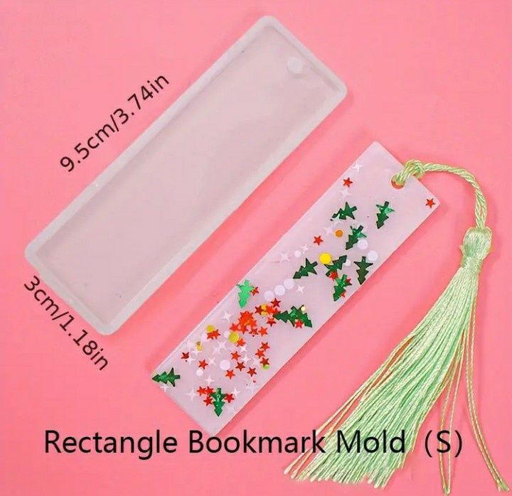 Conjunto de Moldes de Silicone para bijuteria em Resina Epoxy