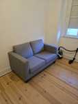 Sofá Sofa DORMUS Larry (2 Lugares - Cinzento - 150x79x85 cm)
