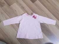 Różowa bluzka z kokardkami 80
