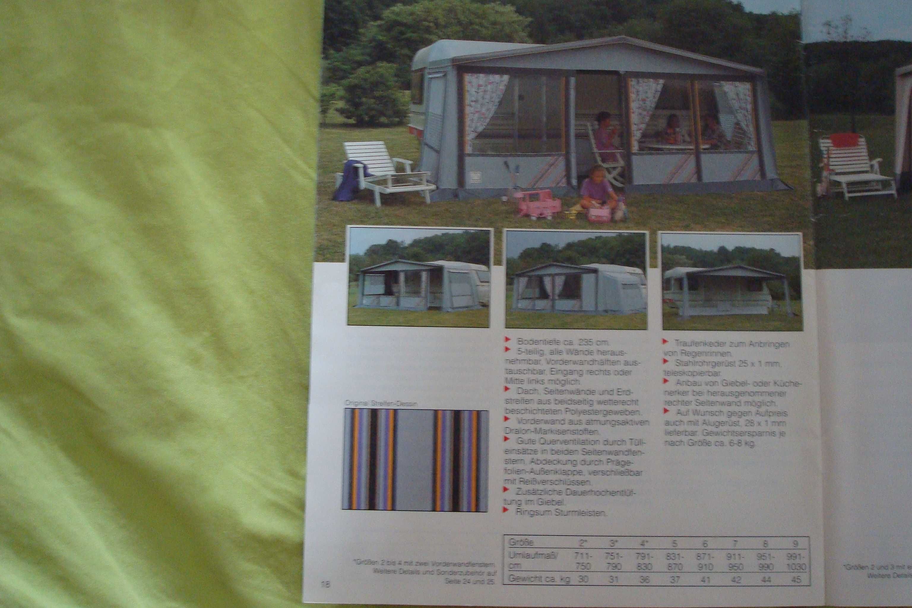 przedsionek do przyczepy knaus country 8404 i sudwin -nowy california