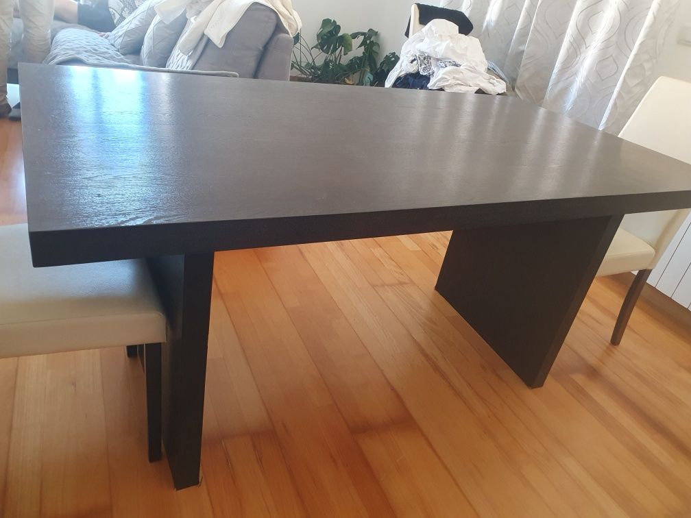 Mesa sala wenge 160x90