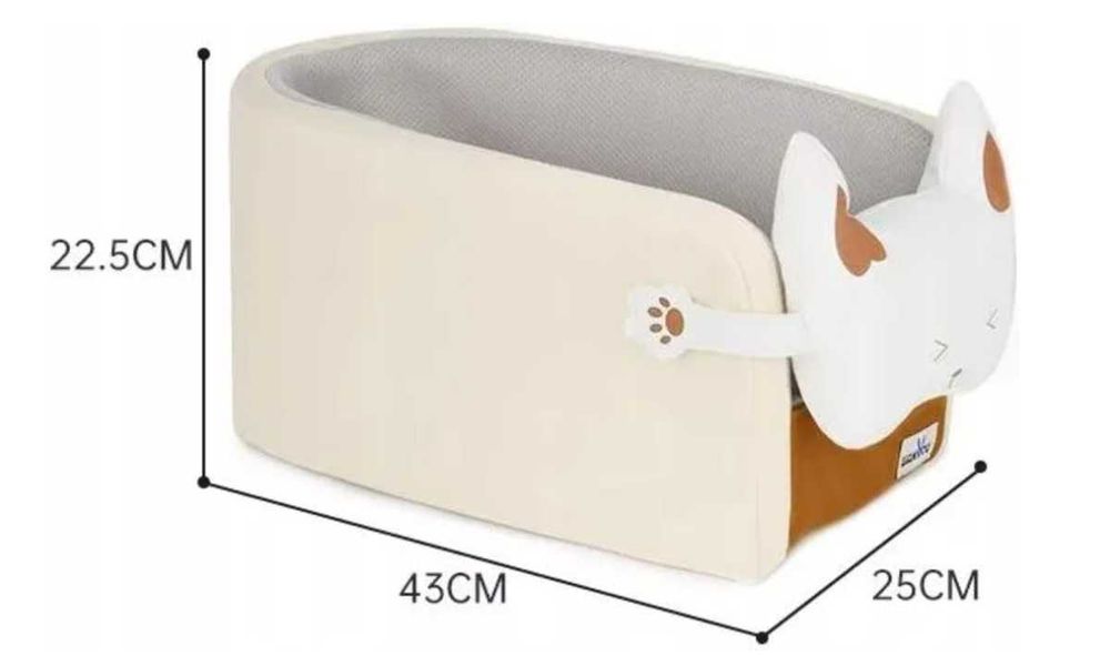 Torba transportowa / fotelik samochodowy dla psa i kota