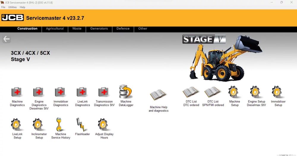 JCB ServiceMaster 4 Stage V 2024.11 Service Master