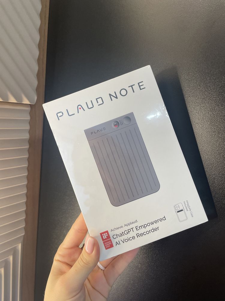 Диктофон цифровий plaud note al voice recorder