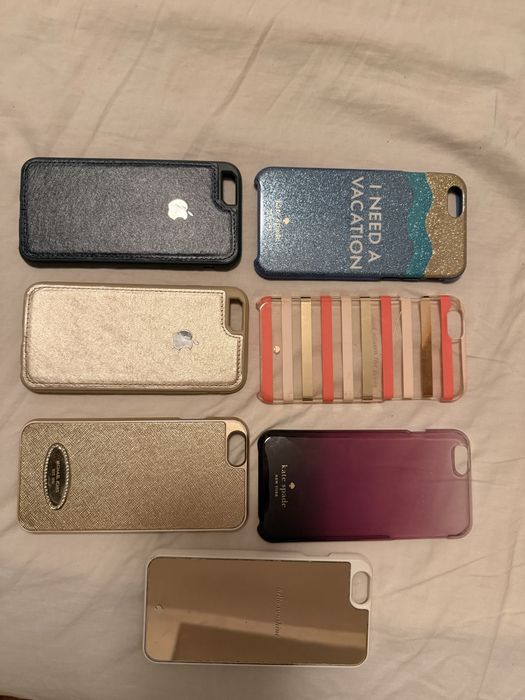 iPhone 6s 64GB złoty + 7 etui