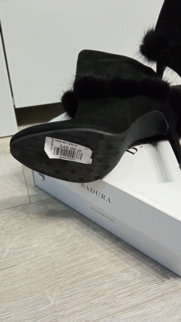 Botki buty Badura 37 nowe