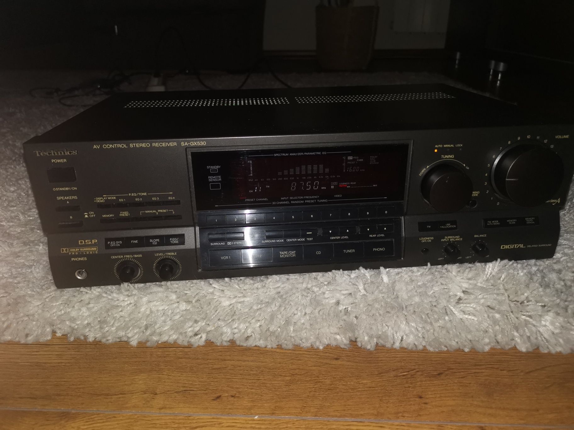 Technics sa gx 530 amplituner z korektorem