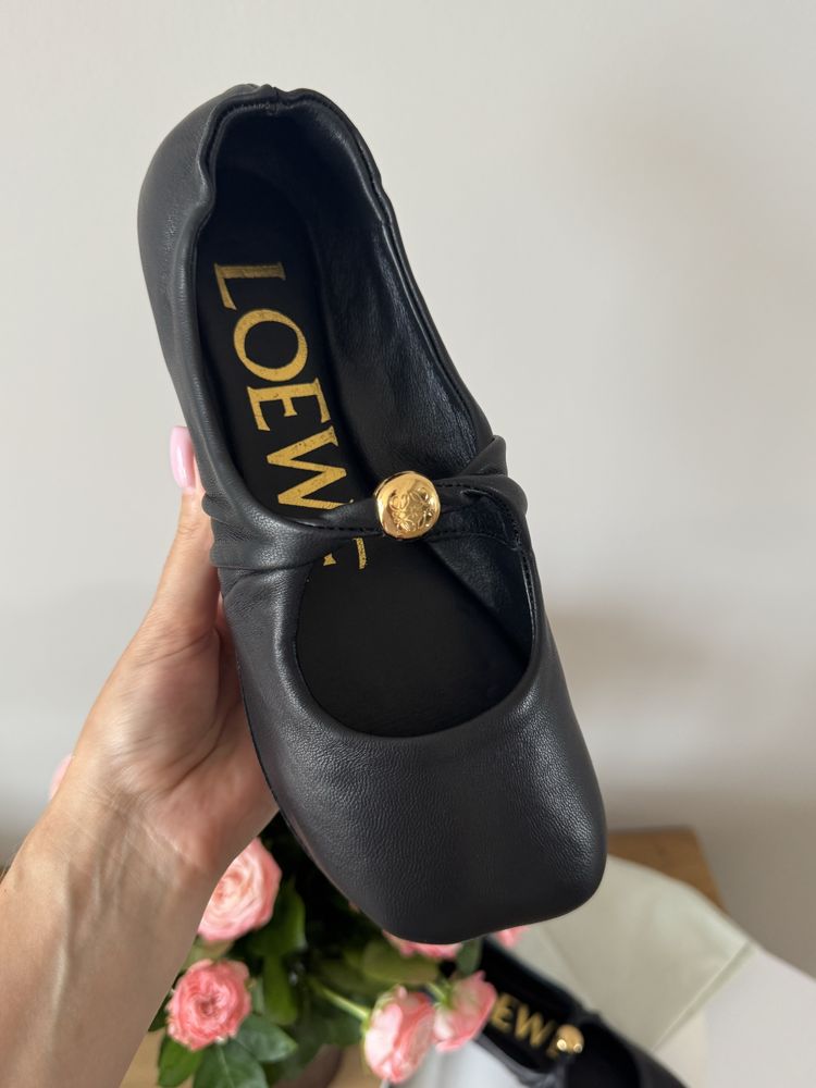 Loewe балетки 36,37,38(24),39(24,5), 40(25), 41(25,5)натуральна шкіра