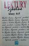 Lektury Szkolne klasy 4i5