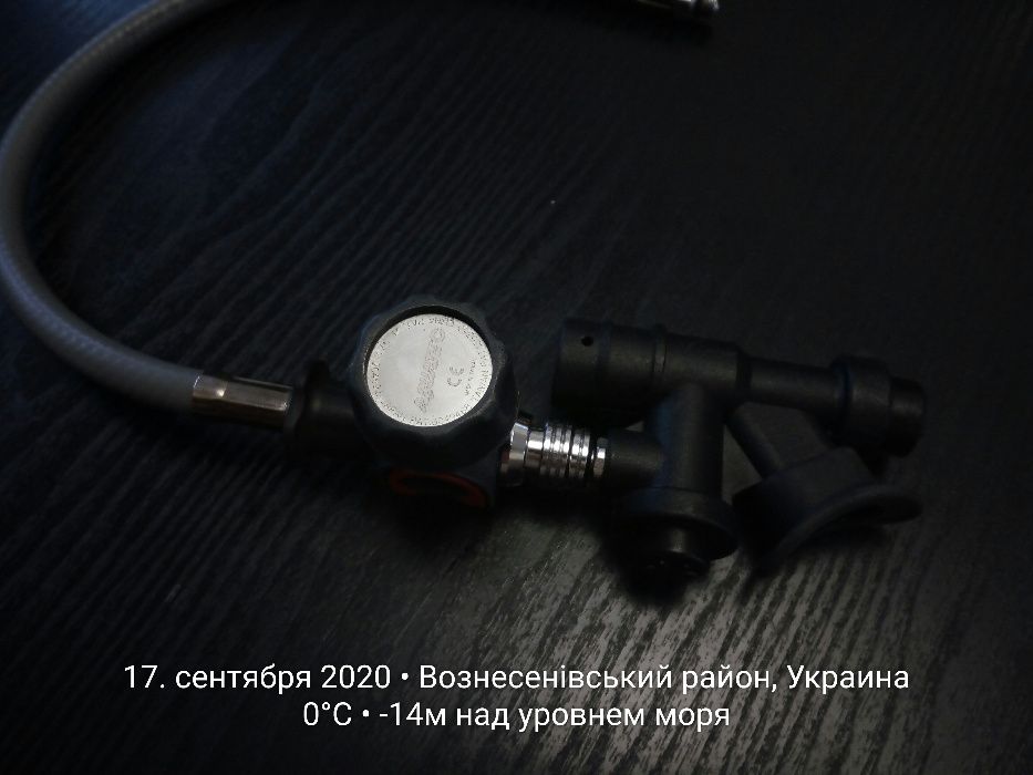 Для инфлятора компенсатора плавучести крякалка AQUATEC шланг поддува