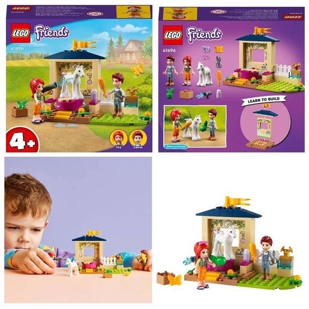 Конструктор Lego Duplo Бульдозер, Friends Конюшня,Анна.