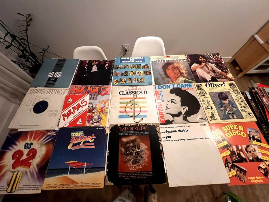 Venda de Vinis e Singles