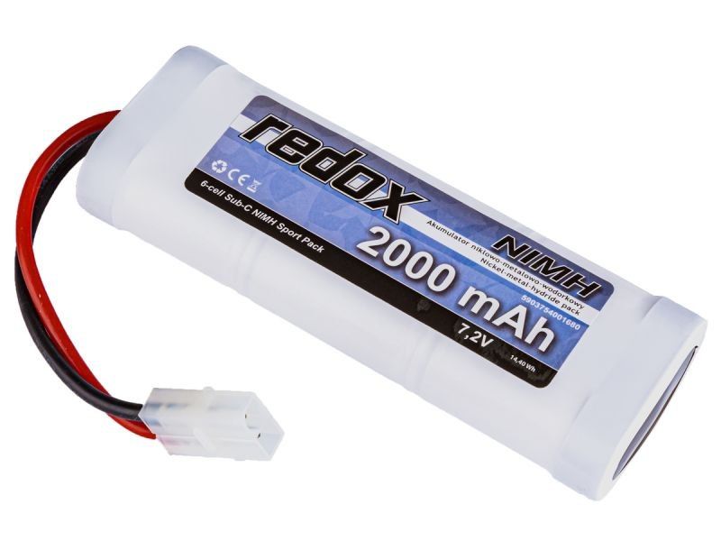 Redox 2000 mAh 7,2V - Pakiet NiMH