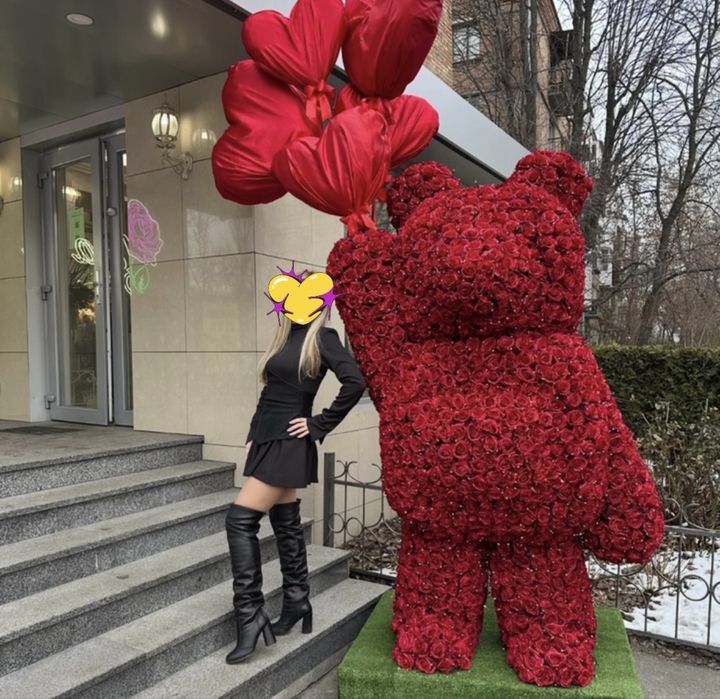 Сукня з корсетом, Ботфорди шкіряні 38