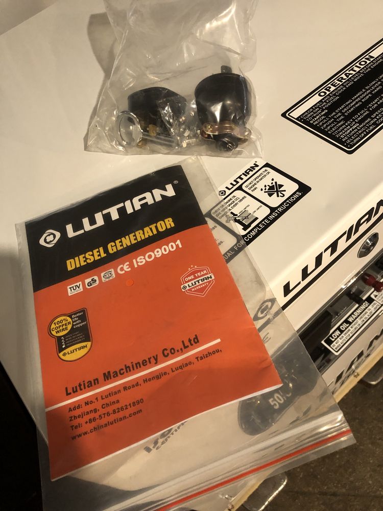 Дизельний генератор Lutian LDEX 5кВт