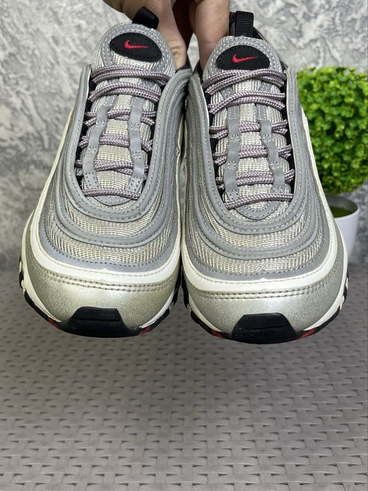 Nike Air Max 97 кроссовки 38 размер спортивные серые оригинал
