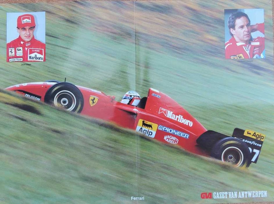 conjunto de Posters de Formula 1 dos anos 90