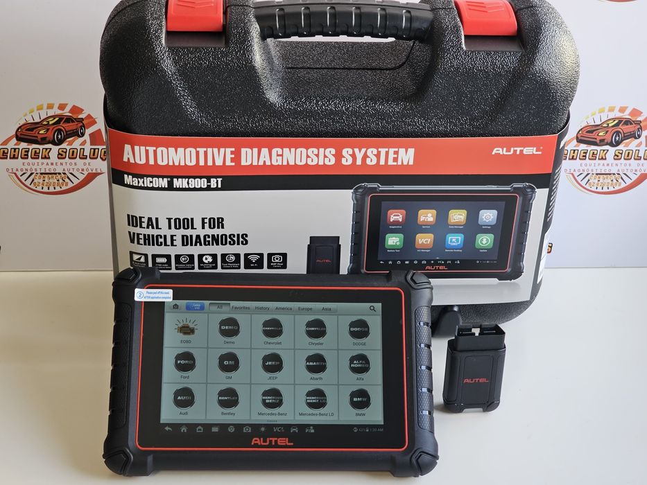 Autel MaxiCOM MK900-BT Bluetooth
- Maquina de Diagnóstico Profissional