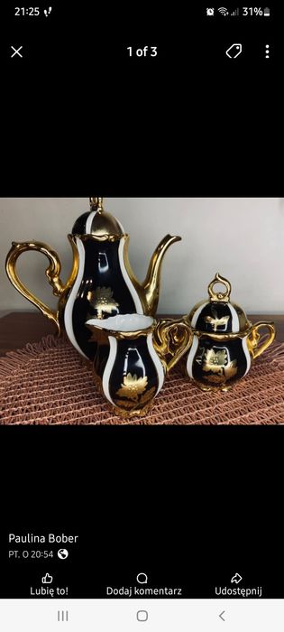 To jest serwis mokka/espresso Rieber Bavaria