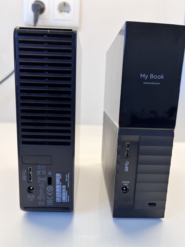 Western Digital externo 10tb e 12tb