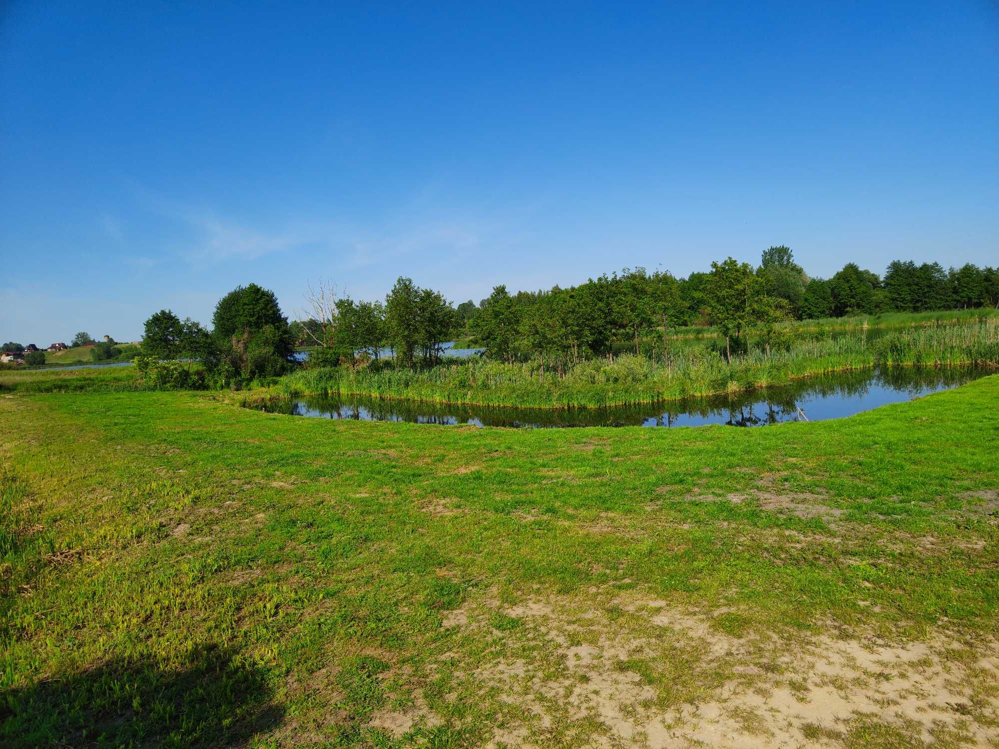 Działka 35a z linią brzegową j. Ostrowite Rypińskie