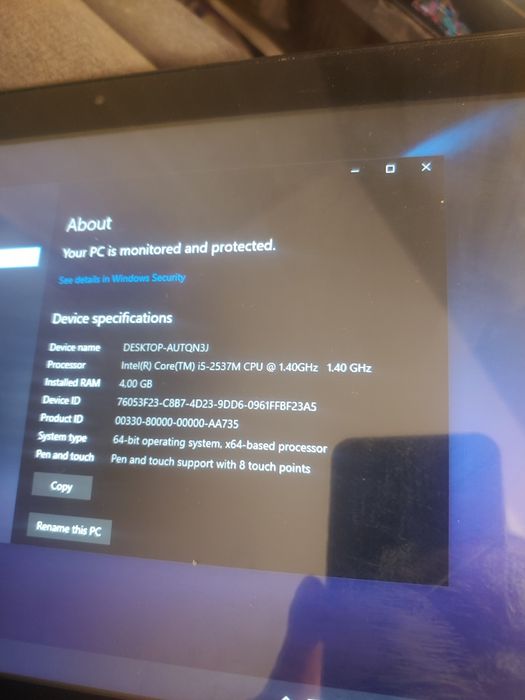 Ноутбук samsung xe700t1a-a09us i5 2gen 4gb 128ssd bat 4 h
