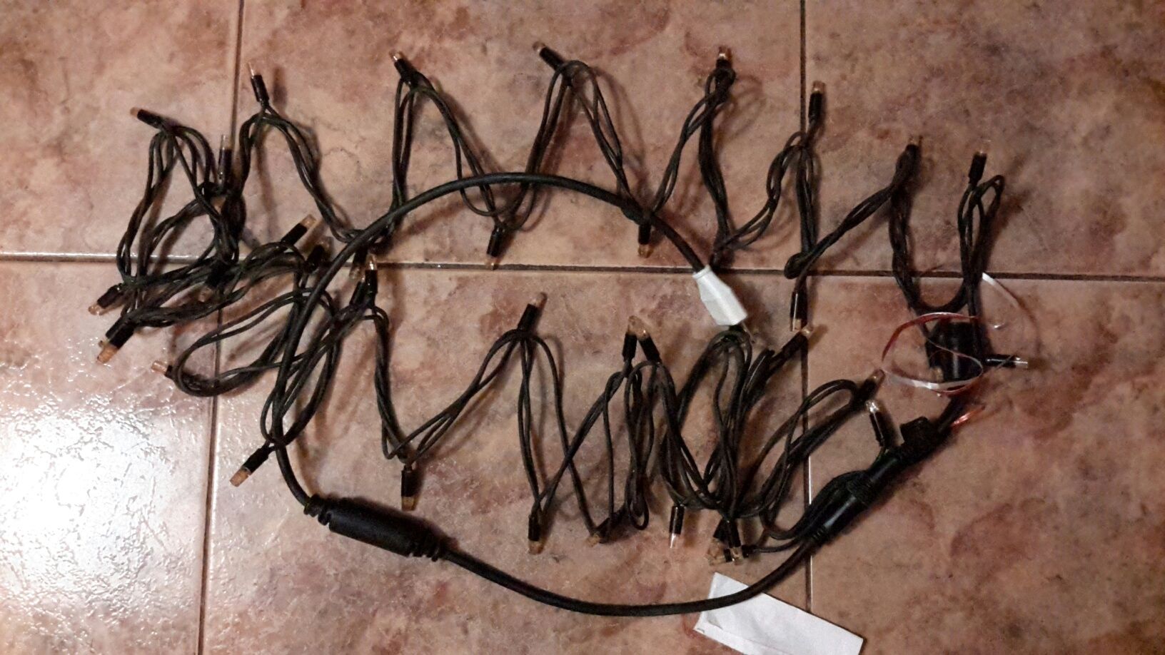 Якісна вулична гирлянда LED, 25 м, тепло-жовта, яскрава