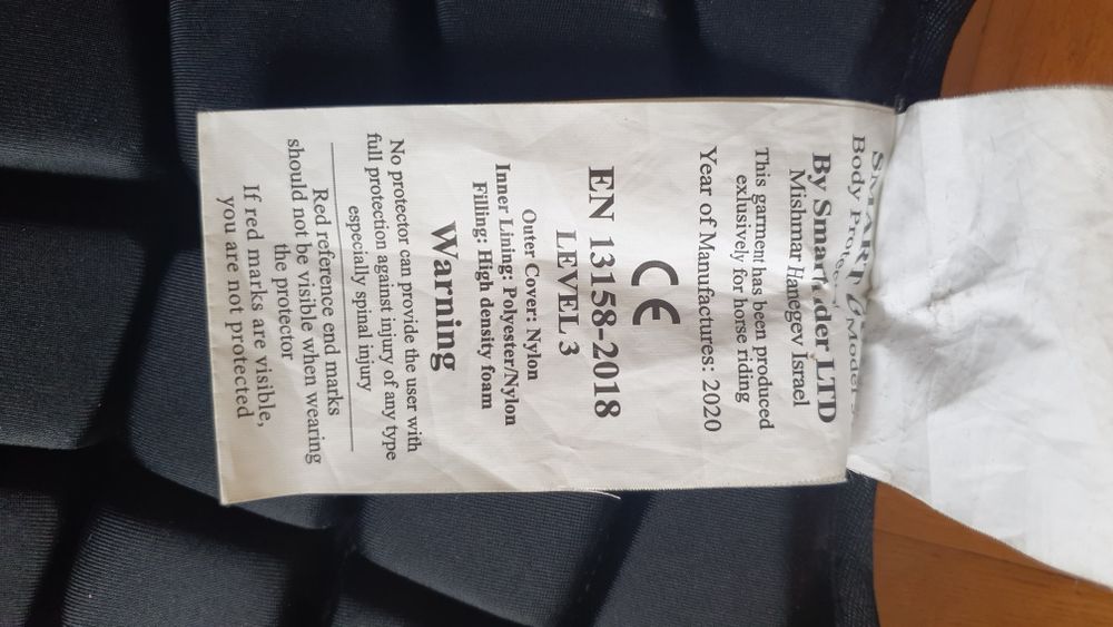 Kamizelka ochronna jeździecka Smart Rider rozmiar M