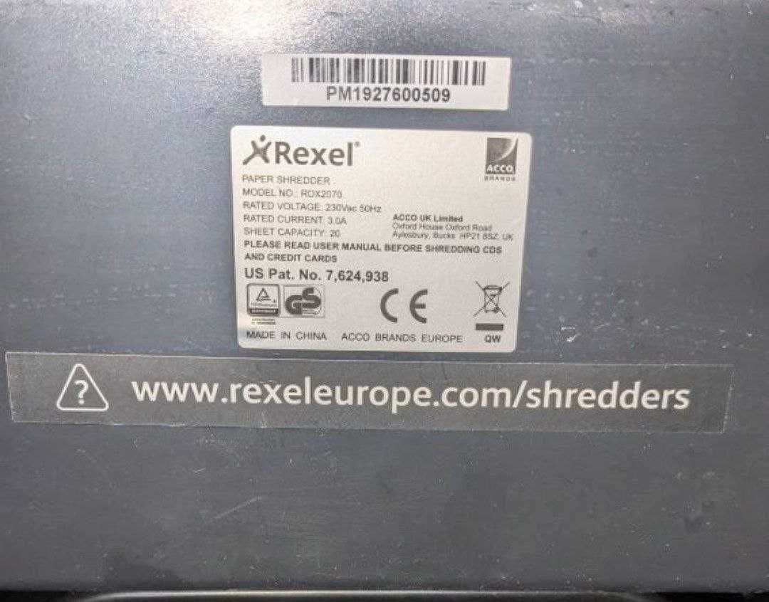 Знищувач документів (шредер) REXEL AUTO+ 130X  Mercury Rexel RDX2070