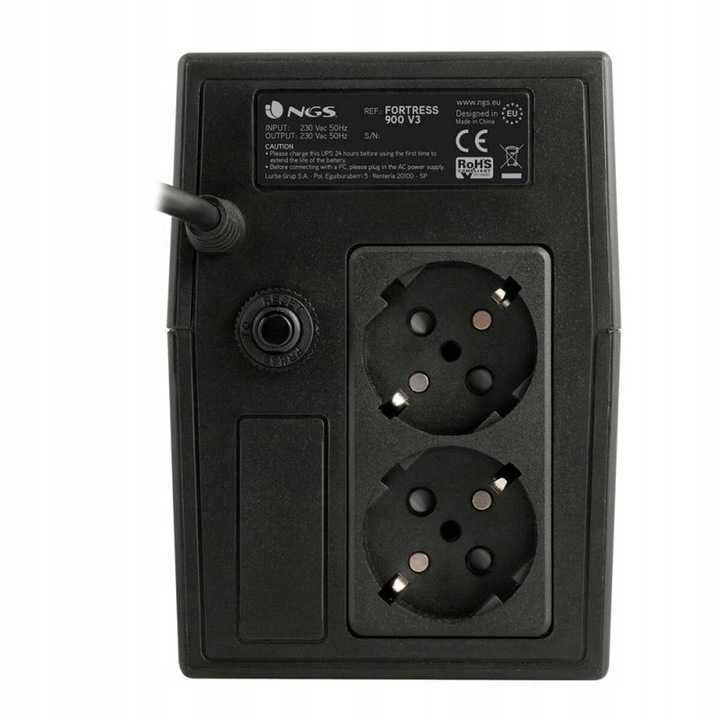 UPS Zasilacz Awaryjny OFF LINE 600 VA 360W NGS FORTRESS 900 V3