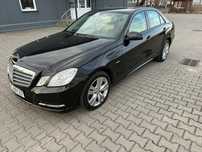 Mercedes-Benz Klasa E E200CGI, 1.8B, Idealny-jak nowe, Alufelgi 16,