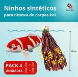Lagos koi - Ninhos para desova koi