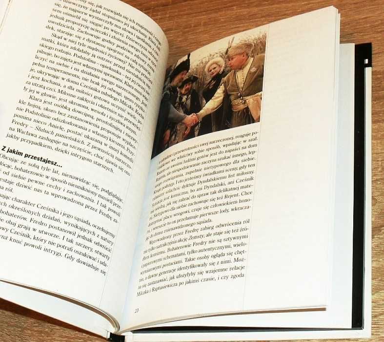Zemsta Fredry - film DVD oraz książka, omówienie lektury szkolnej.