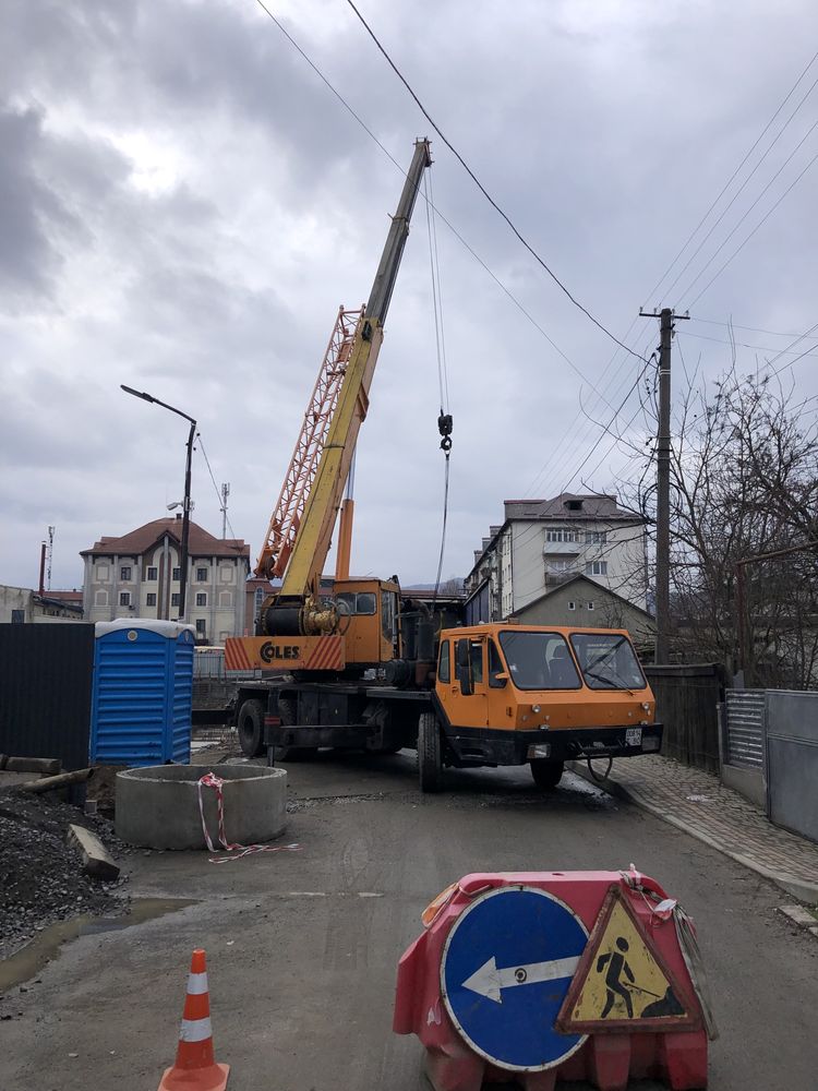 Автокран, маніпулятор, екскаватор, самоскид, послуги, оренда