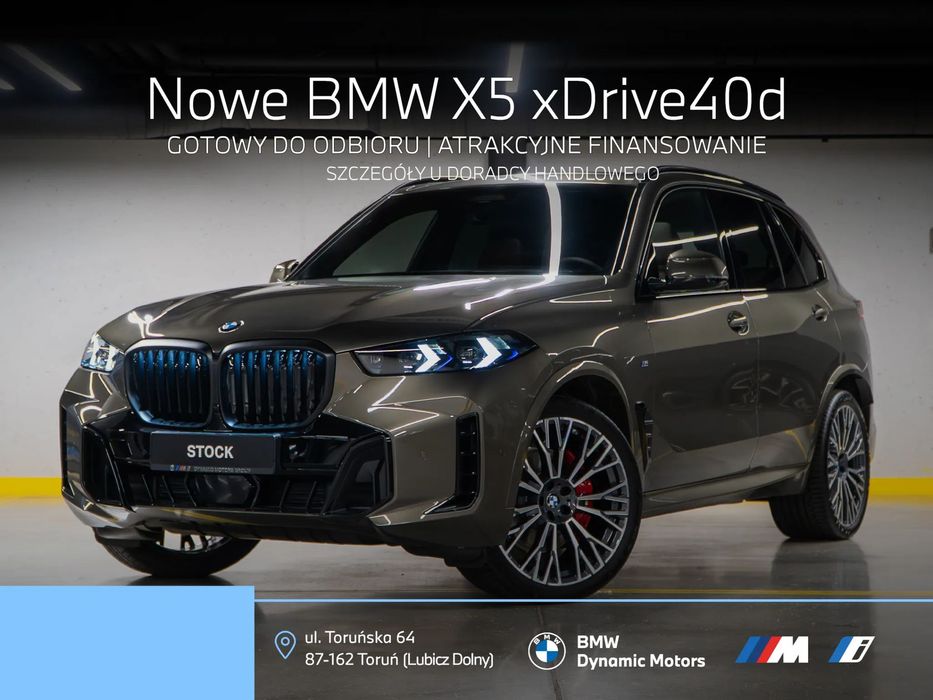 BMW X5 xDrive40d 352 KM mHEV - Hak Holowniczy - Panorama - Kamera 360!