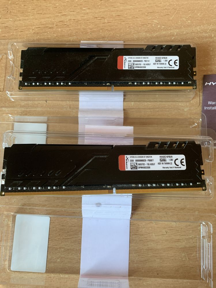 Оперативна память HyperX 2x8gb DDR4 3200 CL16