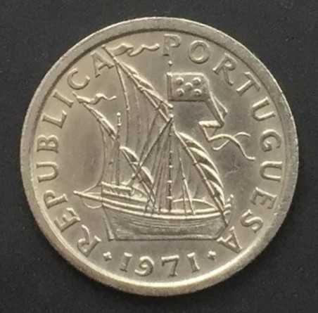 Moeda de 2$50 - Portugal - 1971