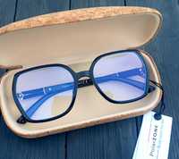 Okulary damskie zerówki z filtrem światła niebieskiego
