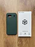 Zielone silikonowe etui Yatwin case plecki Google Pixel 8a