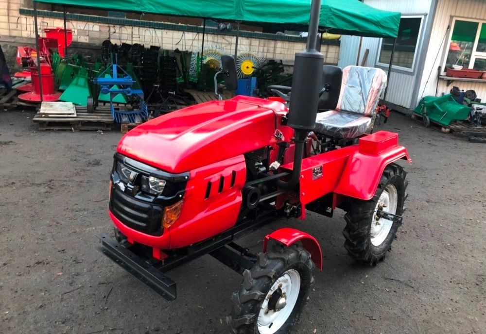 Мінітрактор Булат 160 LUX +фреза+плуг+ЗІП. З доставкою, трактор