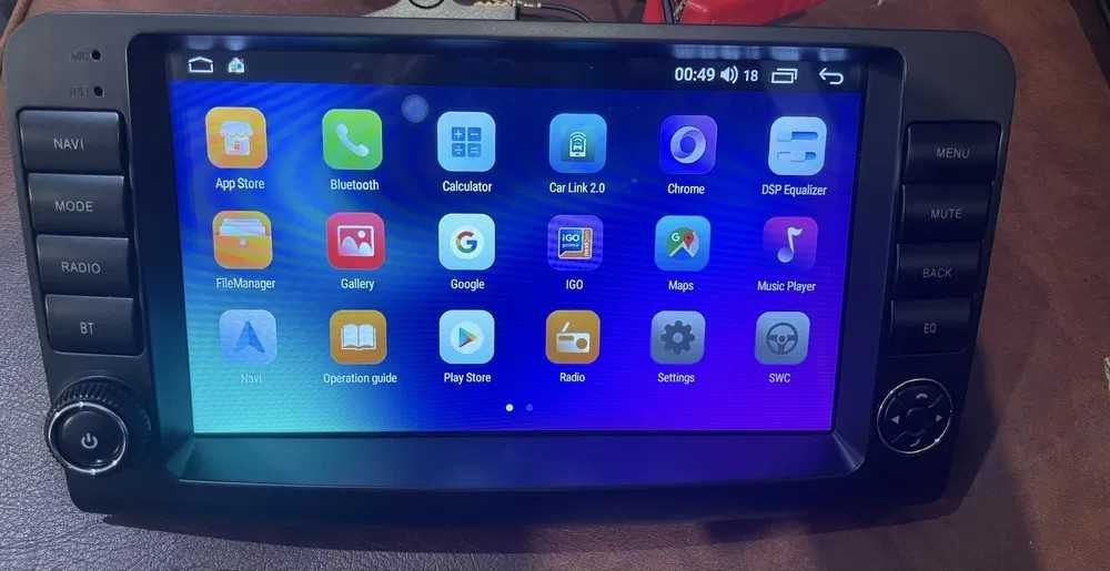 Магнітола Mercedes ML GL під оригинал (2005 - 2011)