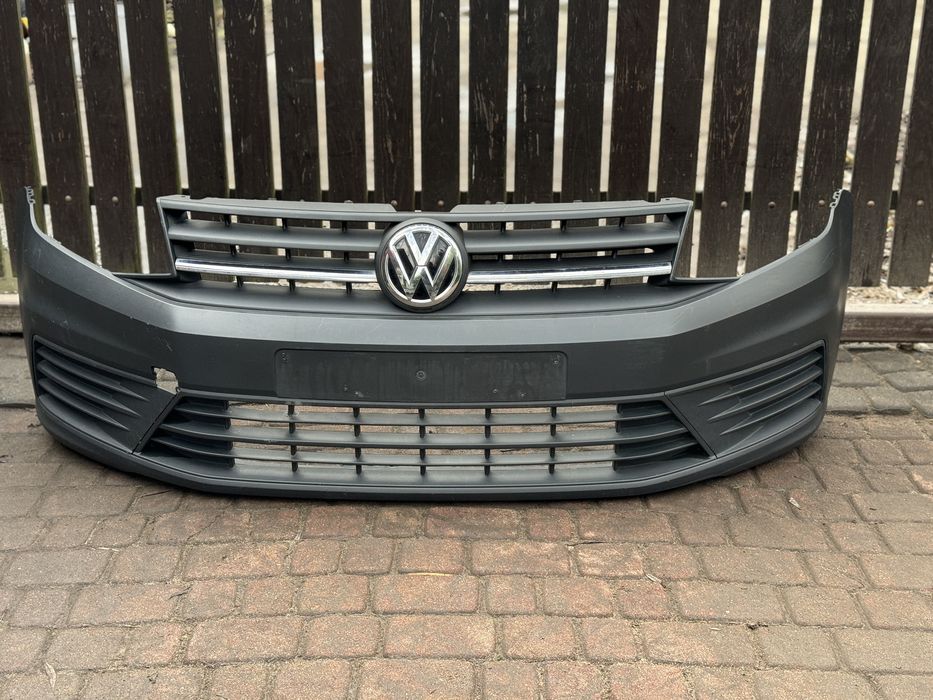 Volkswagen VW Caddy 3 III Lift Zderzak Przedni Przód Kompletny