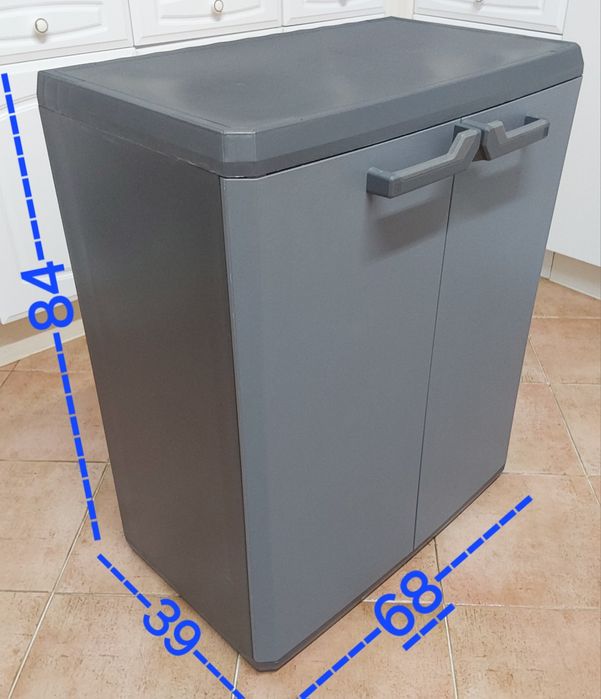 ARMÁRIO PVC DE ARRUMAÇÃO. Casa,Quarto,Garagem,Sala,Cozinha,Varanda.