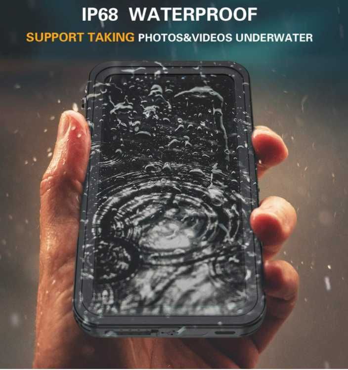 Alcase iPhone 12 / 12 Pro etui wodoodporne pancerne