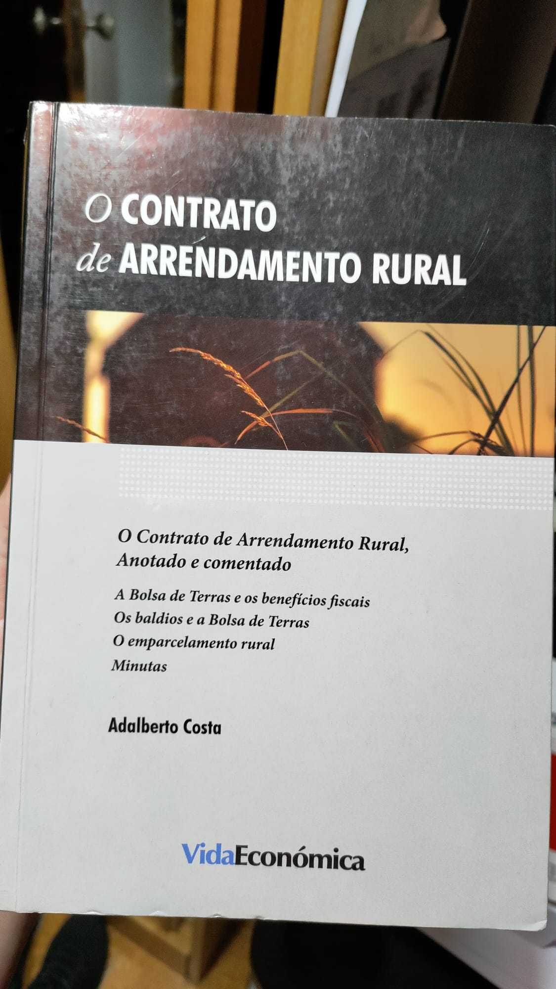 Livro O contrato de Arrendamento Rural